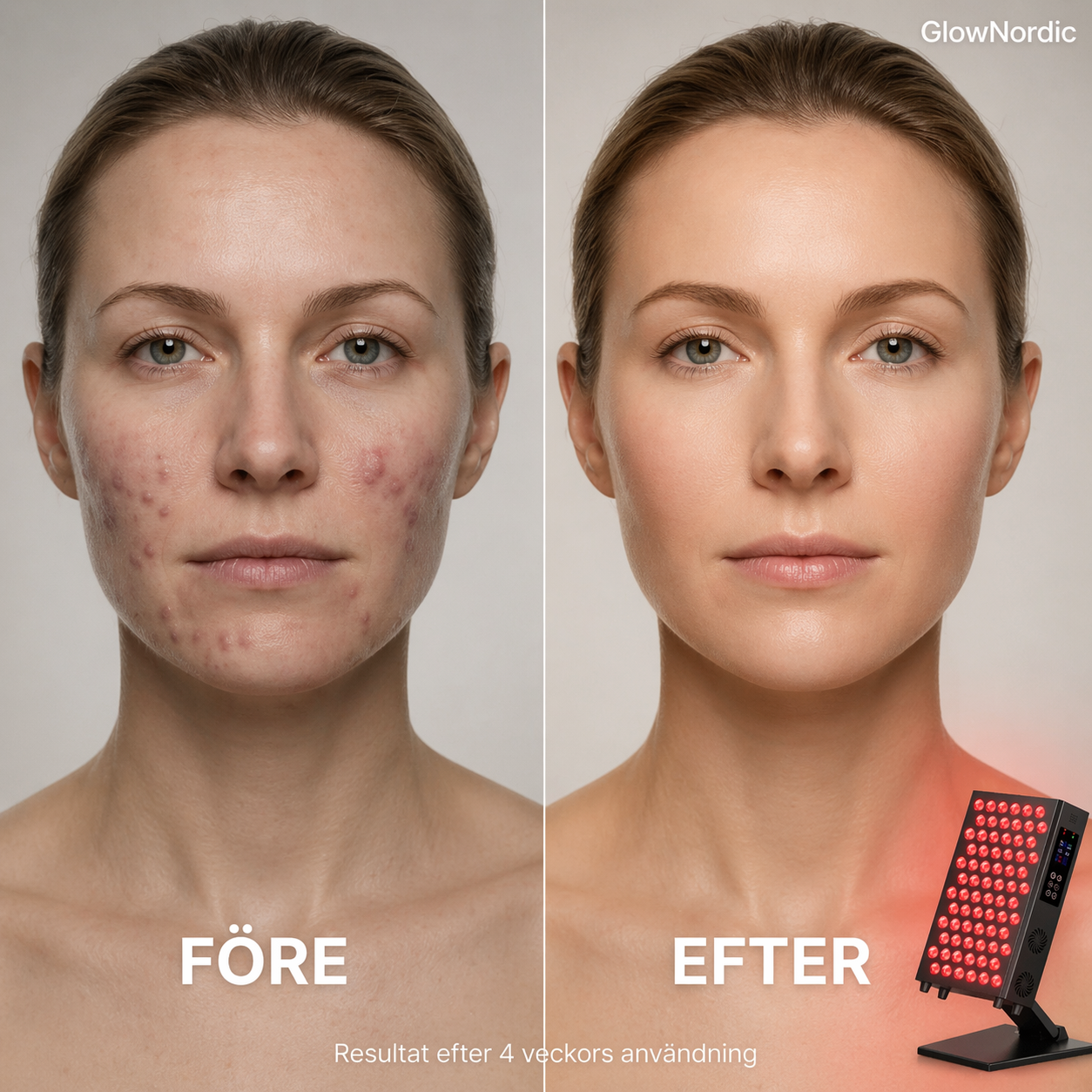 GlowNordic PRO600 – Professionell ljusterapi GlowNordic