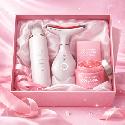 Ditt Ultimata Hemma-SPA: Premium Glow & Lift Kit GlowNordic