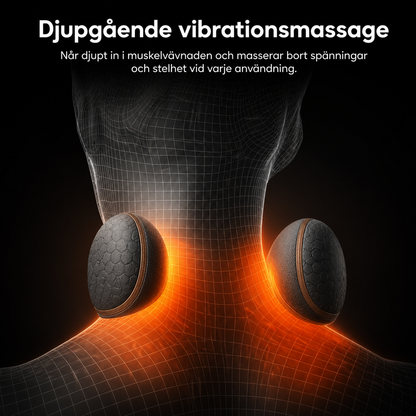 CerviCare 360™ — Elektrisk Nackterapi Med Värme, Vibration & Cervikalt Drag GlowNordic